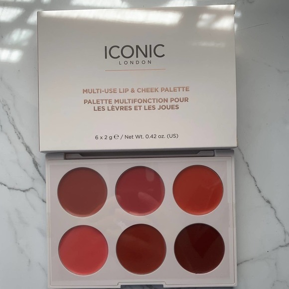 ICONIC LONDON MULTI-USE LIP AND CHEEK PALETTE - Picture 1 of 7